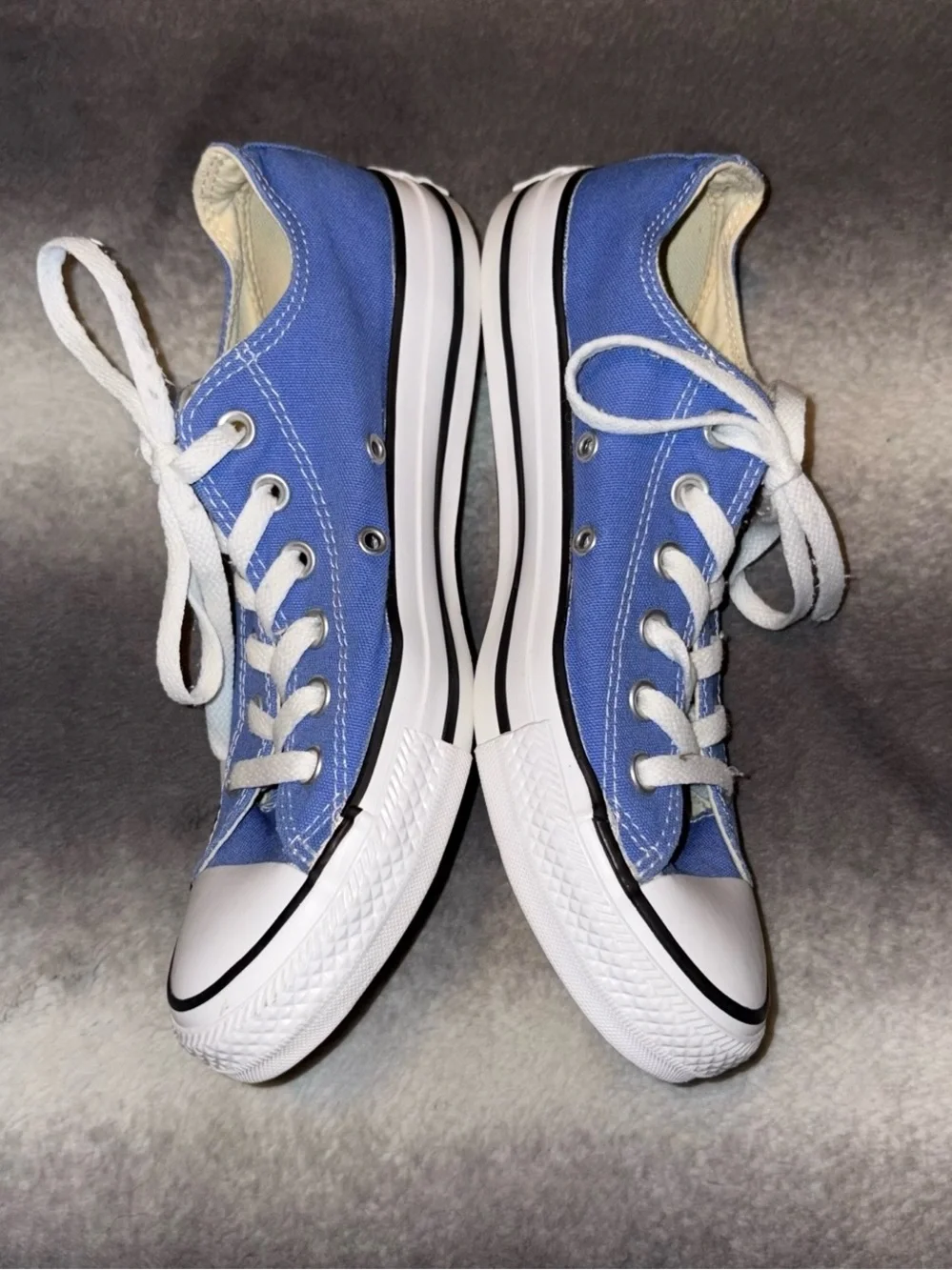 Converse Chuck Taylor All Star Low Top Sneakers Periwinkle Blue 7M 9W - Picture 9 of 12